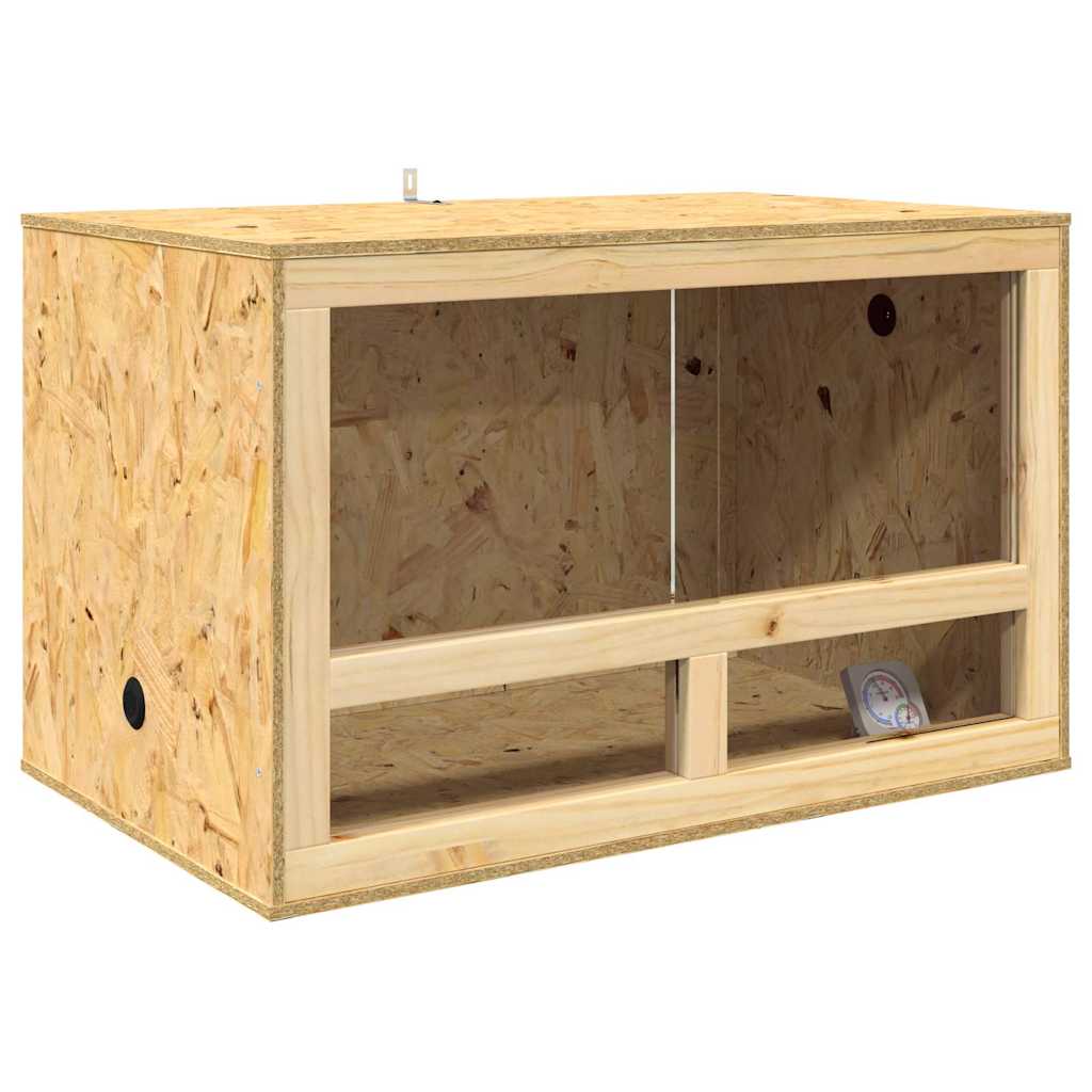 Terarij Smeđa 80 x 50 x 100 cm OSB