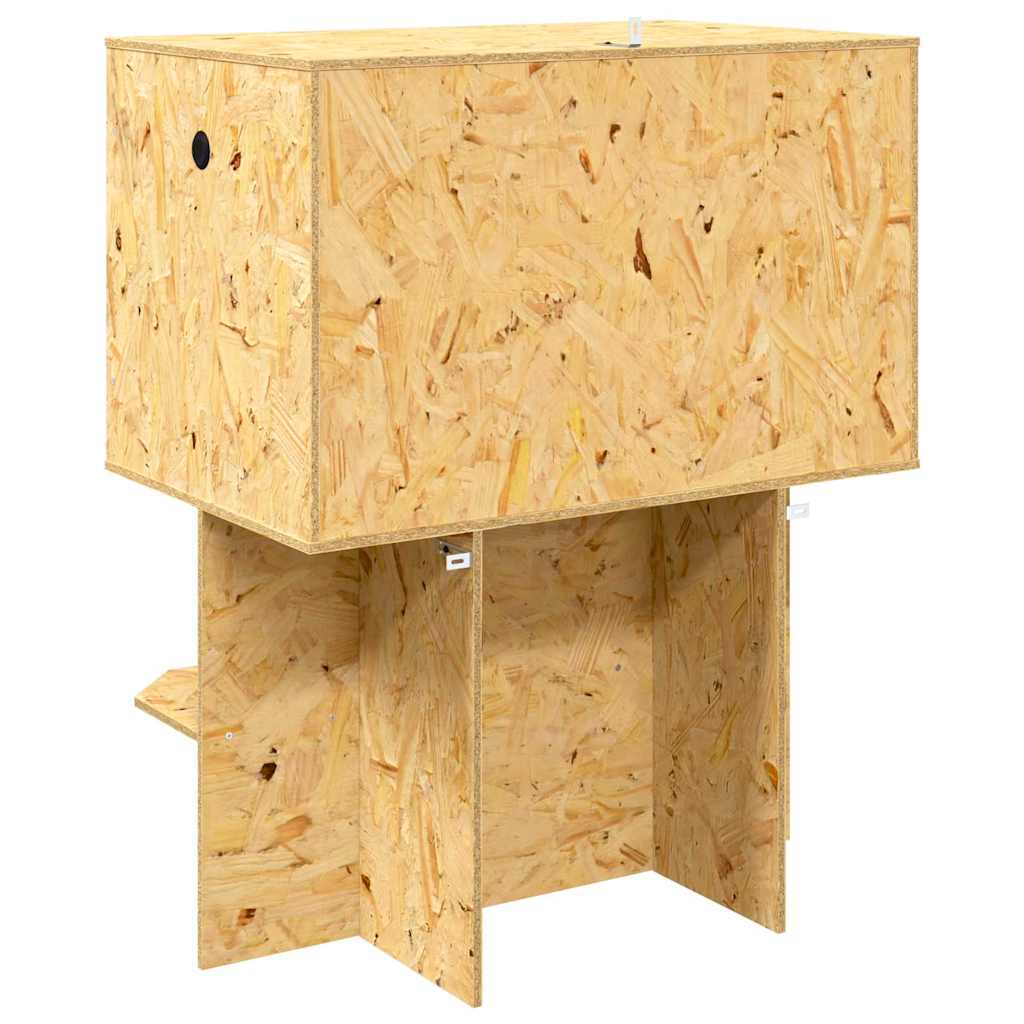 Terarij Smeđa 80 x 50 x 100 cm OSB