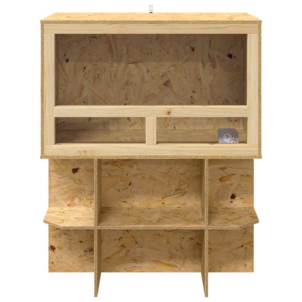 Terarij Smeđa 80 x 50 x 100 cm OSB