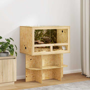 Terarij Smeđa 80 x 50 x 100 cm OSB