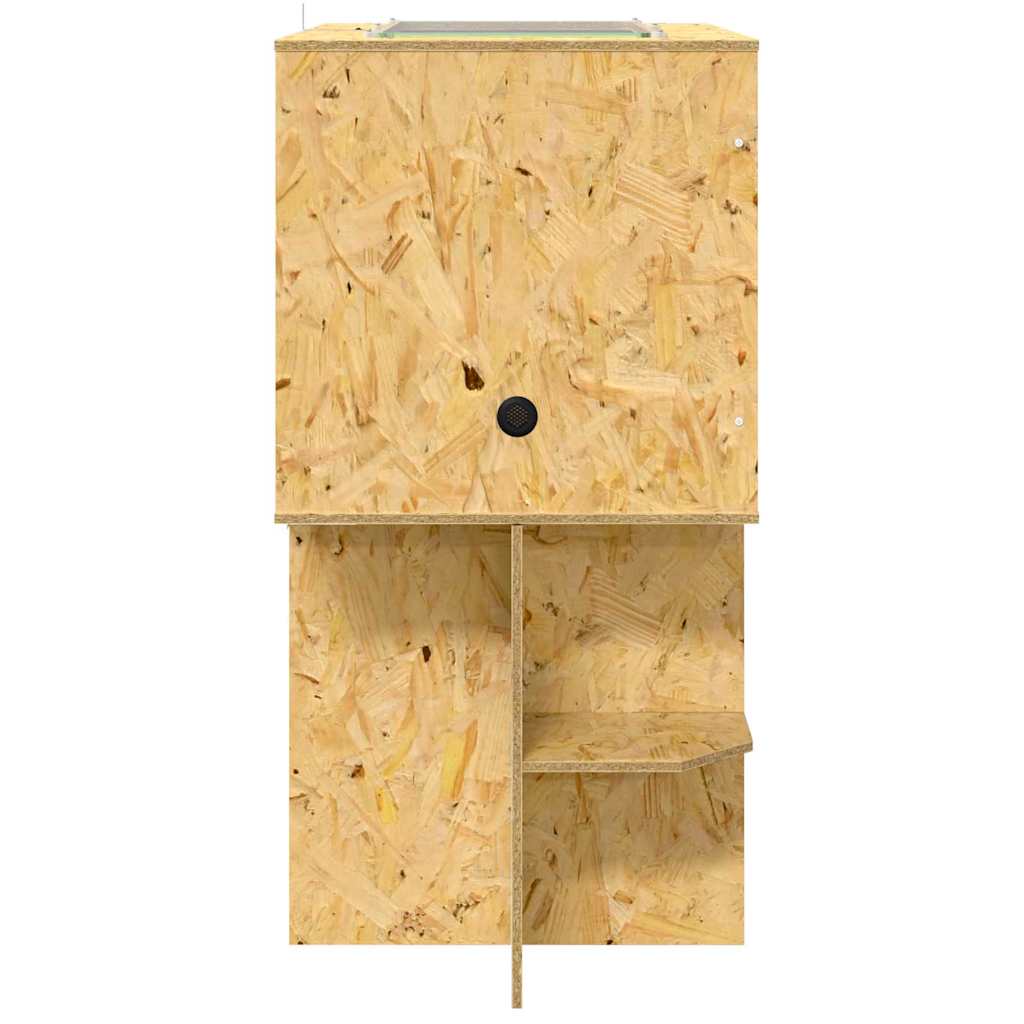 Terarij Smeđa 80 x 50 x 100 cm OSB