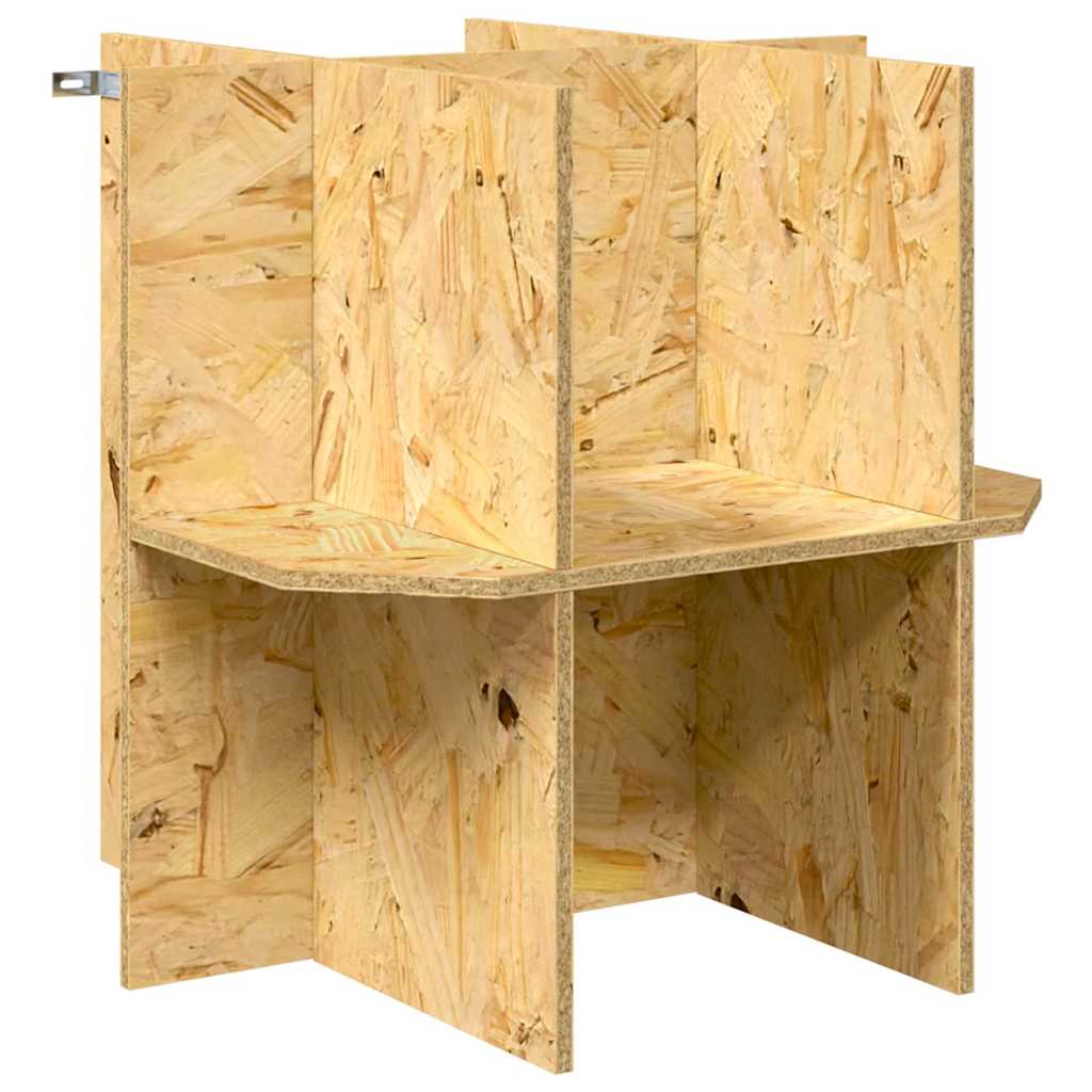 Terarij Smeđa 50 x 50 x 100 cm OSB