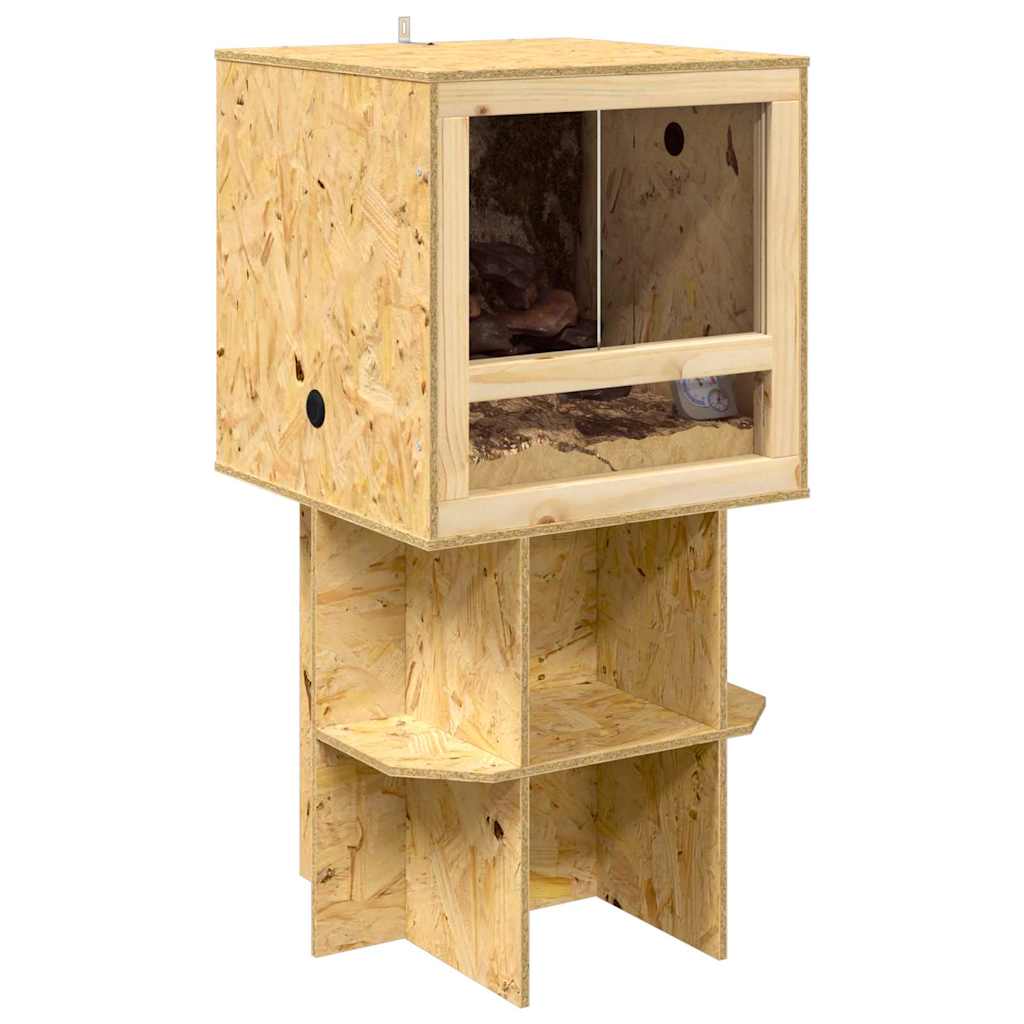 Terarij Smeđa 50 x 50 x 100 cm OSB