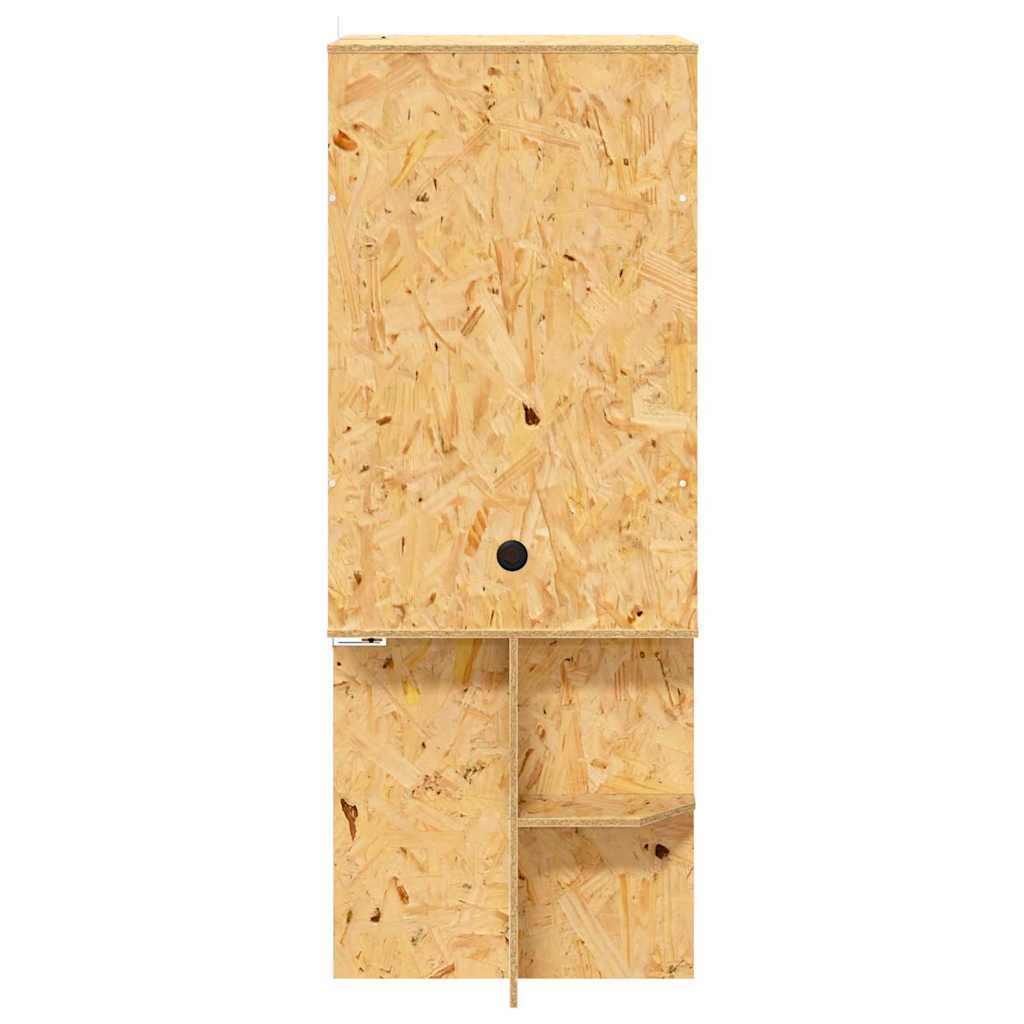 Terarij Smeđa 50 x 50 x 130 cm OSB