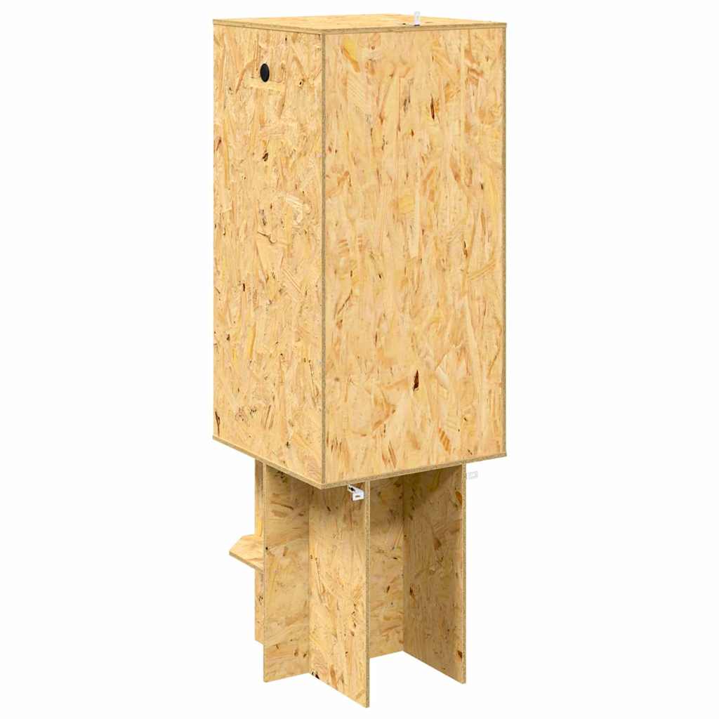 Terarij Smeđa 50 x 50 x 150 cm OSB