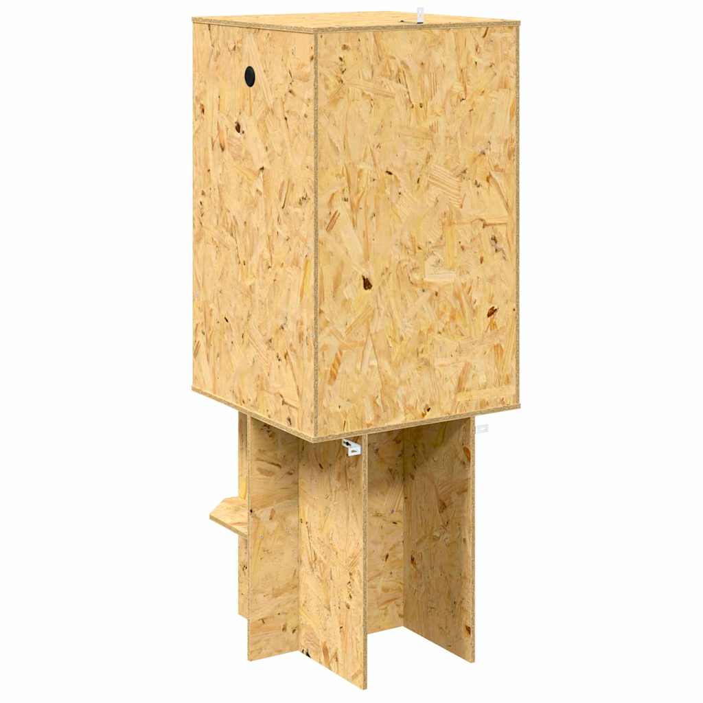 Terarij Smeđa 50 x 50 x 130 cm OSB