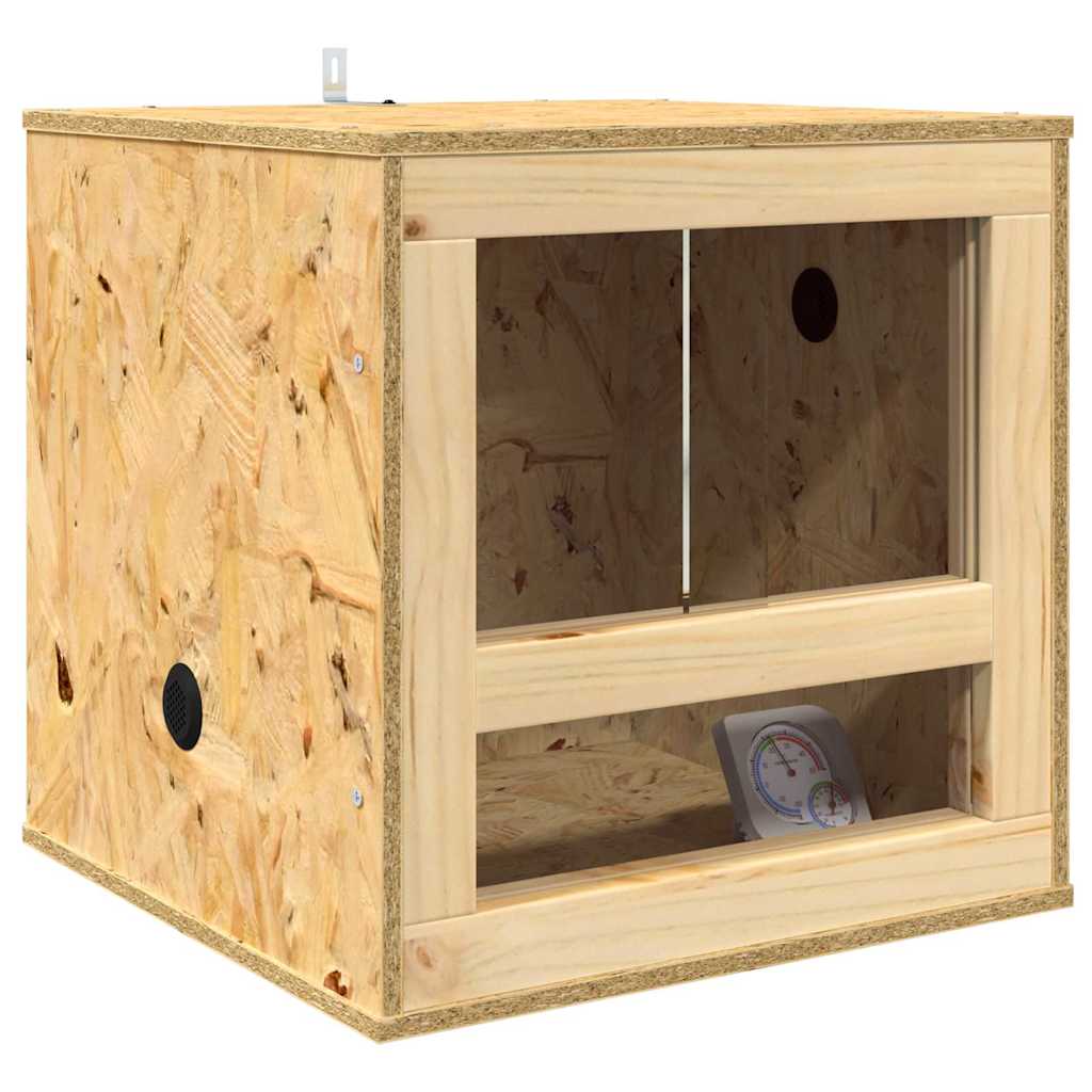 Terarij Smeđa 40 x 40 x 90 cm OSB