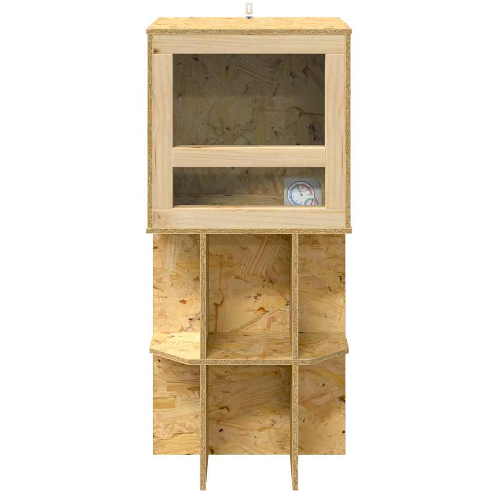 Terarij Smeđa 40 x 40 x 90 cm OSB