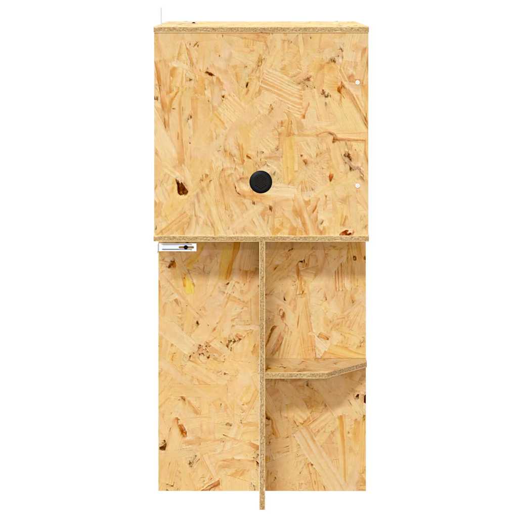 Terarij Smeđa 40 x 40 x 90 cm OSB