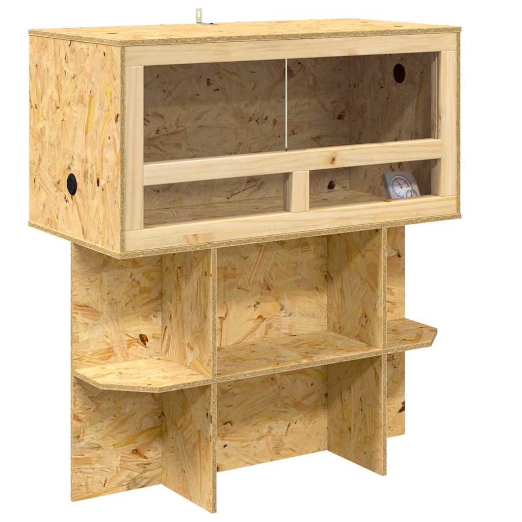 Terarij Smeđa 80 x 40 x 90 cm OSB