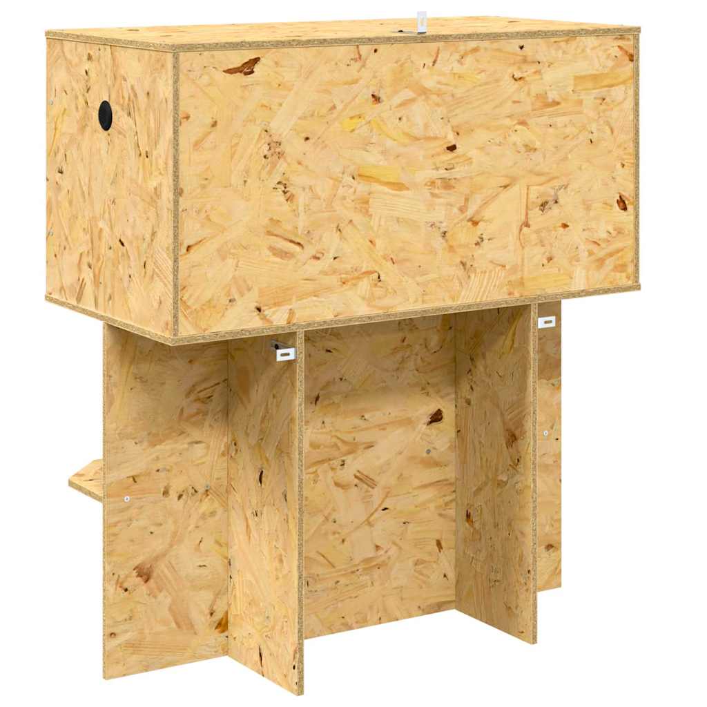 Terarij Smeđa 80 x 40 x 90 cm OSB