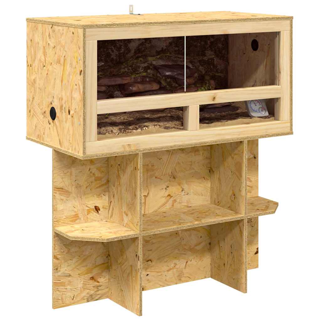 Terarij Smeđa 80 x 40 x 90 cm OSB