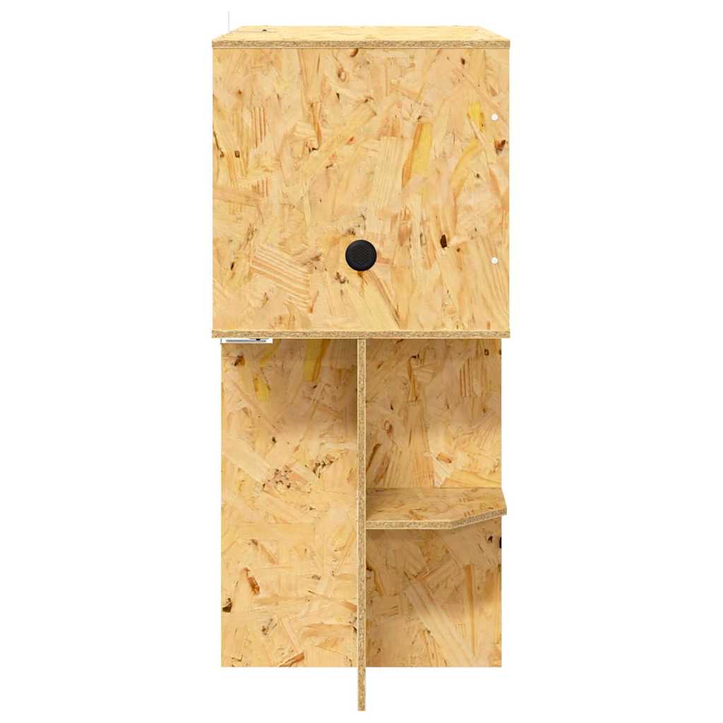 Terarij Smeđa 80 x 40 x 90 cm OSB