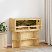 Terarij Smeđa 100 x 40 x 90 cm OSB