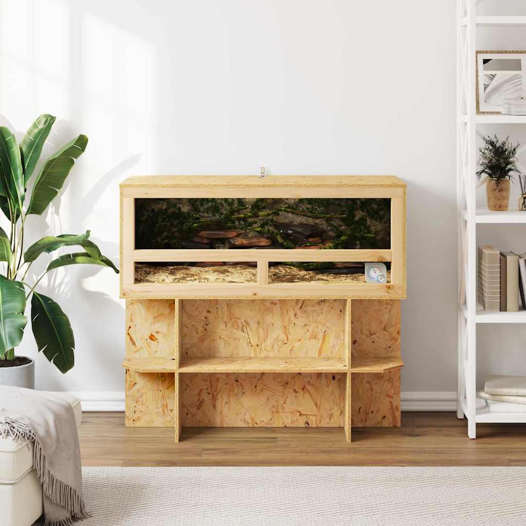 Terarij Smeđa 100 x 40 x 90 cm OSB