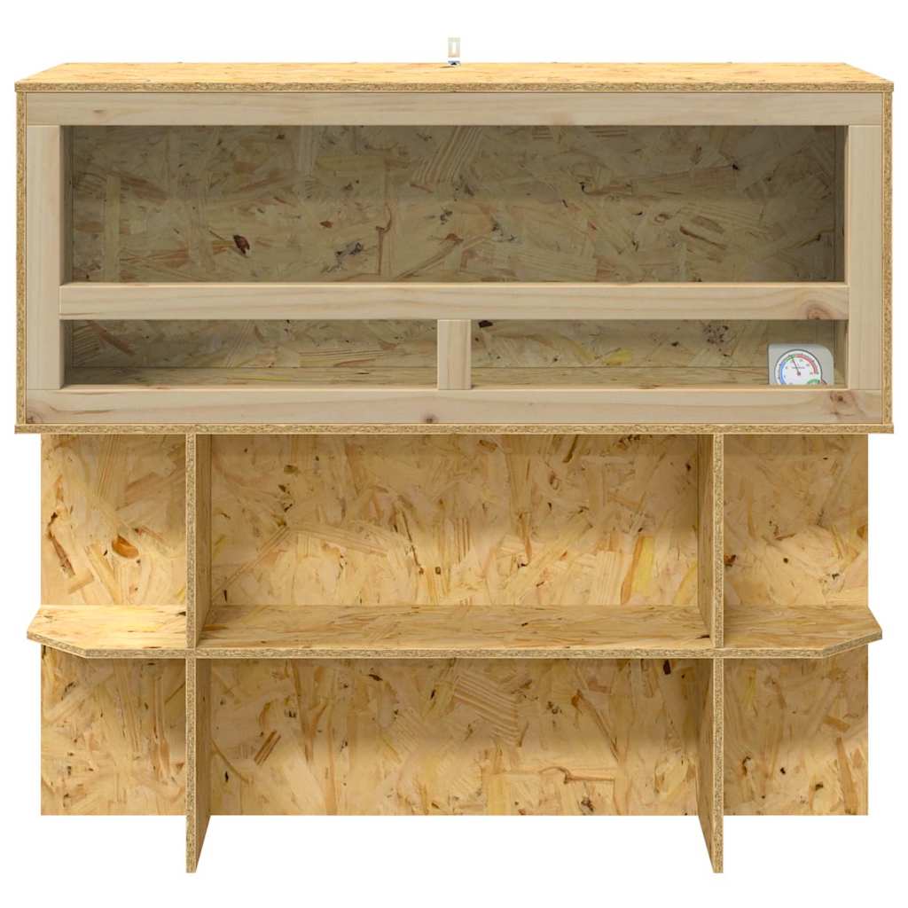 Terarij Smeđa 100 x 40 x 90 cm OSB