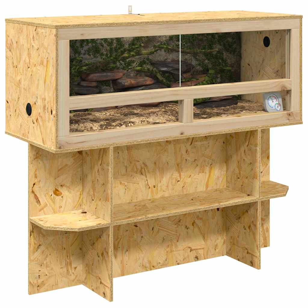 Terarij Smeđa 100 x 40 x 90 cm OSB
