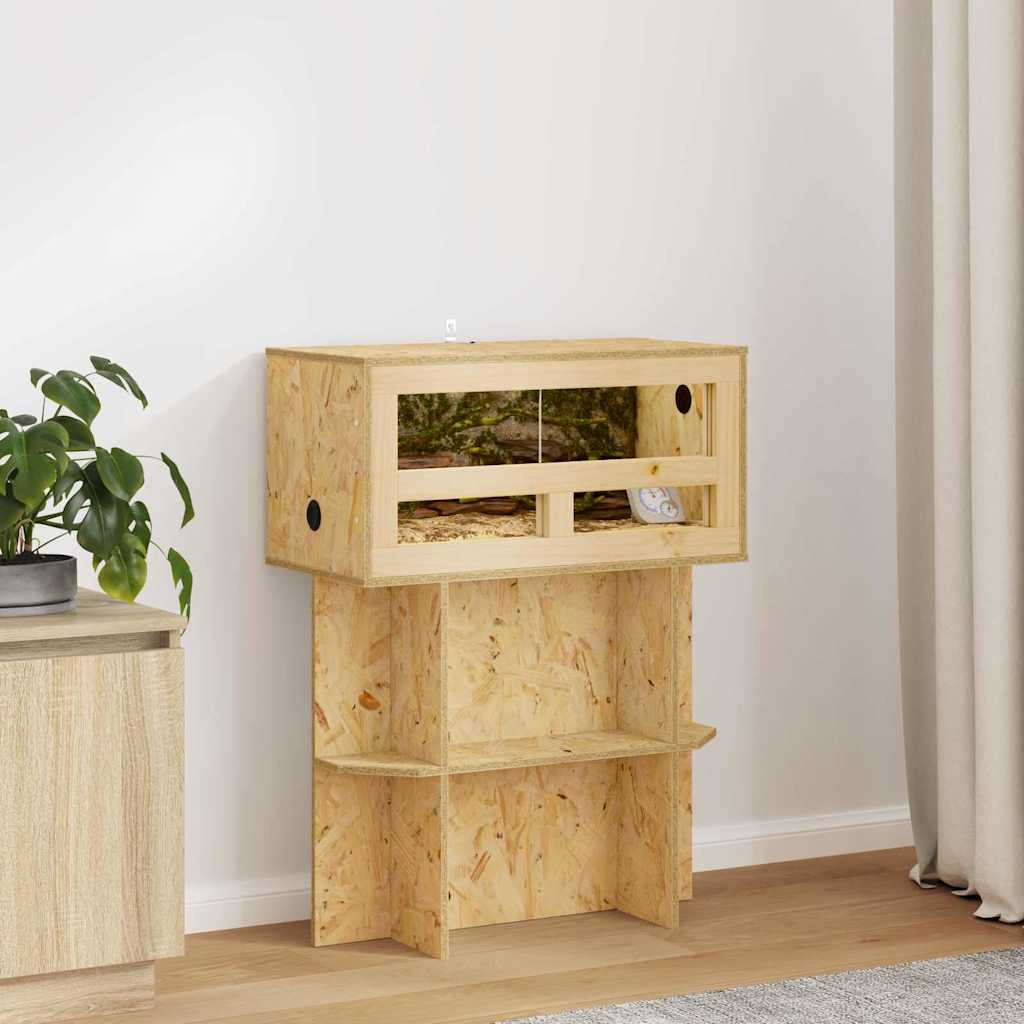 Terarij Smeđa 60 x 30 x 80 cm OSB