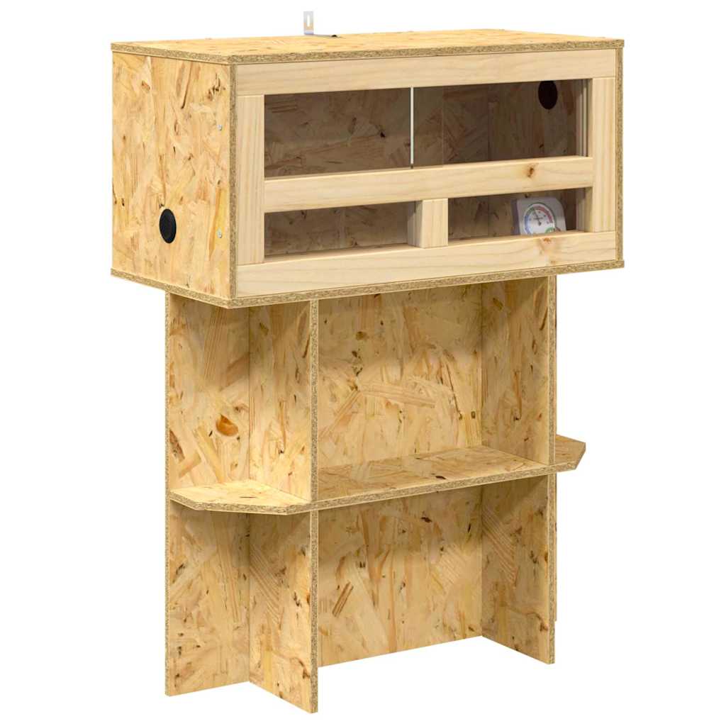 Terarij Smeđa 60 x 30 x 80 cm OSB