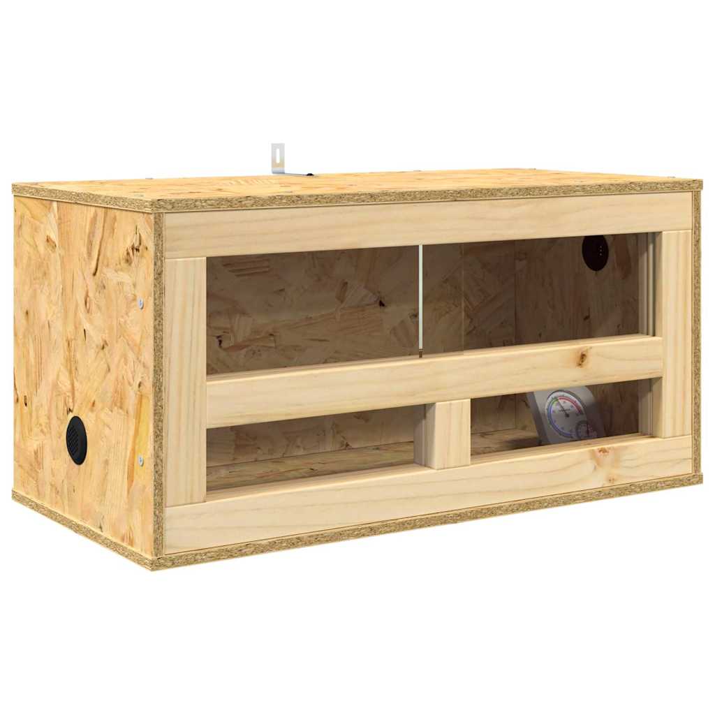 Terarij Smeđa 60 x 30 x 80 cm OSB