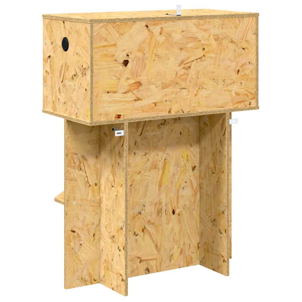 Terarij Smeđa 60 x 30 x 80 cm OSB