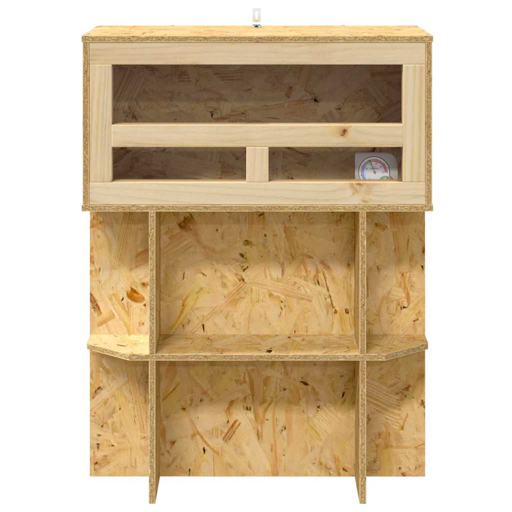 Terarij Smeđa 60 x 30 x 80 cm OSB