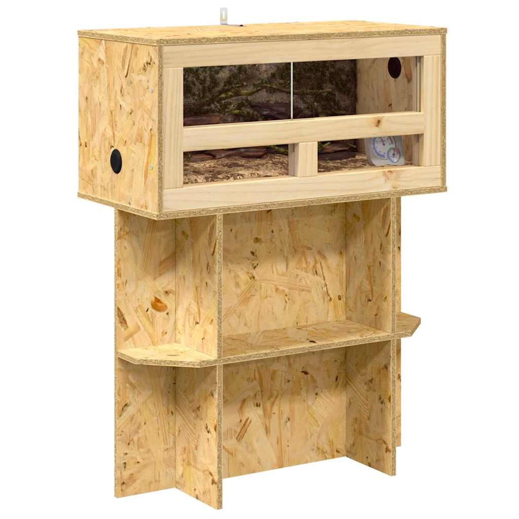 Terarij Smeđa 60 x 30 x 80 cm OSB