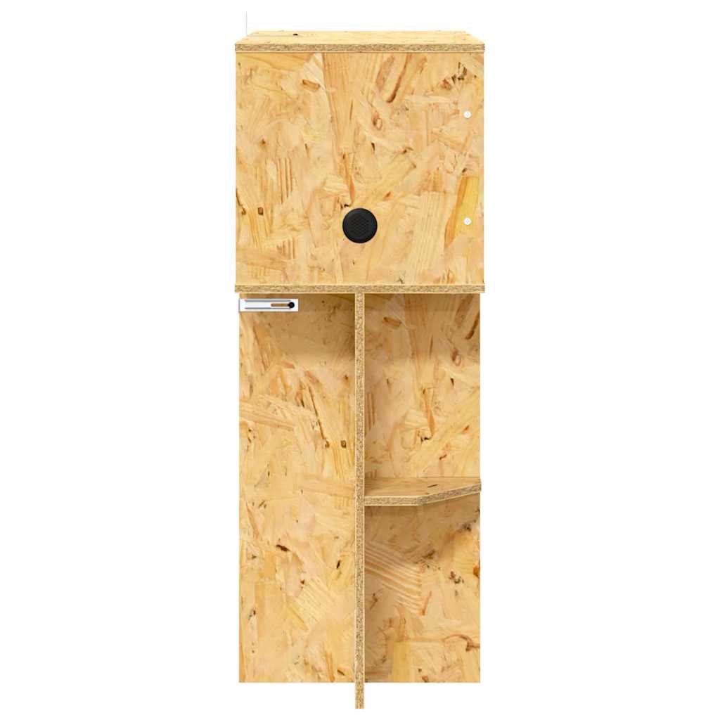Terarij Smeđa 60 x 30 x 80 cm OSB