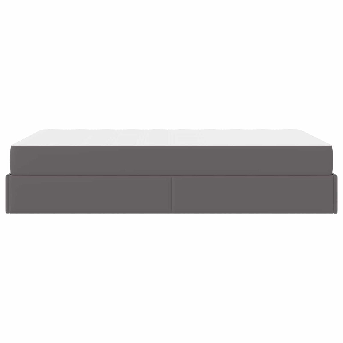 Okvir kreveta s madracem Ostalo 2 kom. Siva PVC 120 x 190 cm