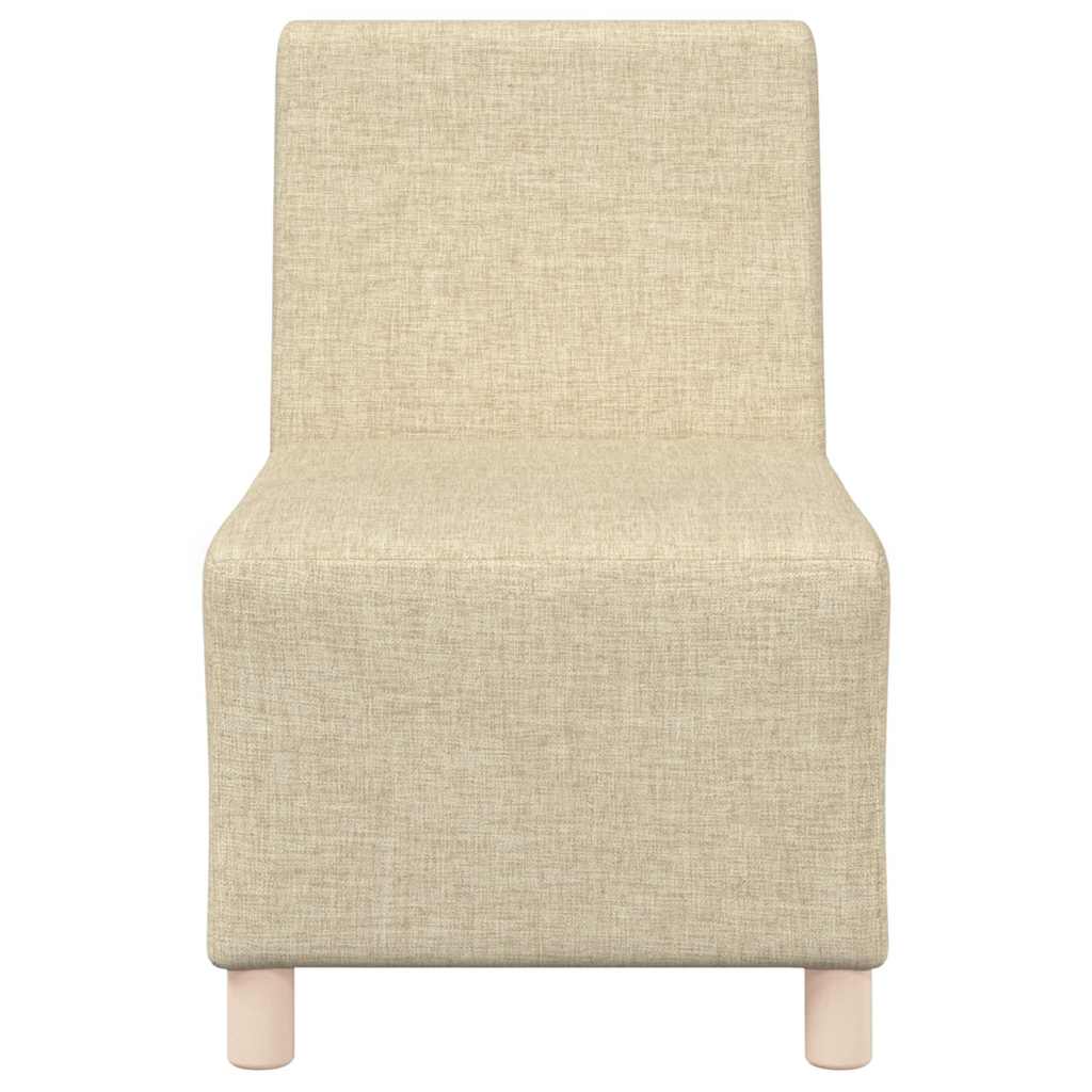 Modularna sofa bez naslona 2 pcs Krema 55 x 74 x 82 cm tkanina