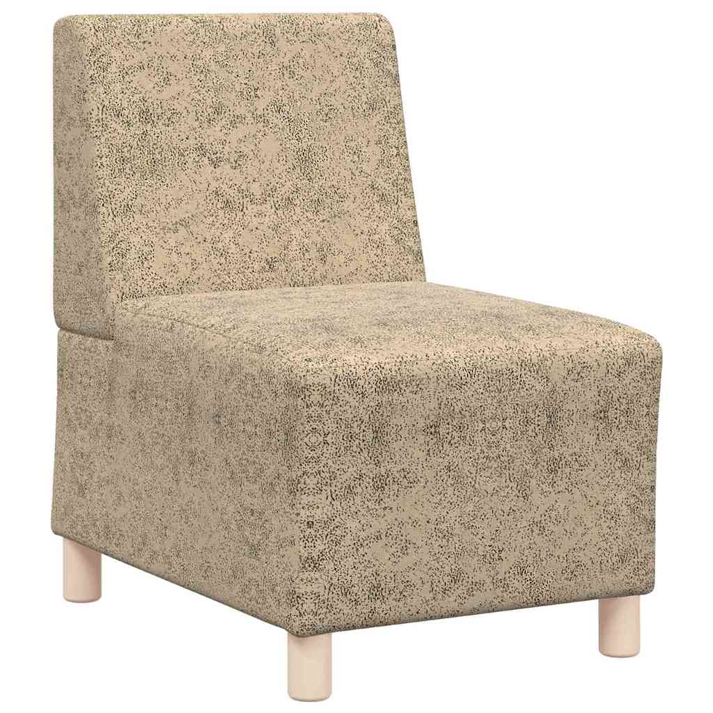 Modularna sofa bez naslona 2 pcs Svijetlo siva 55 x 74 x 82 cm