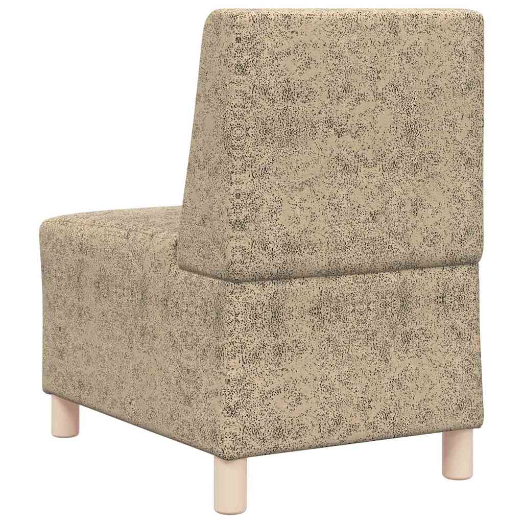 Modularna sofa bez naslona 2 pcs Svijetlo siva 55 x 74 x 82 cm