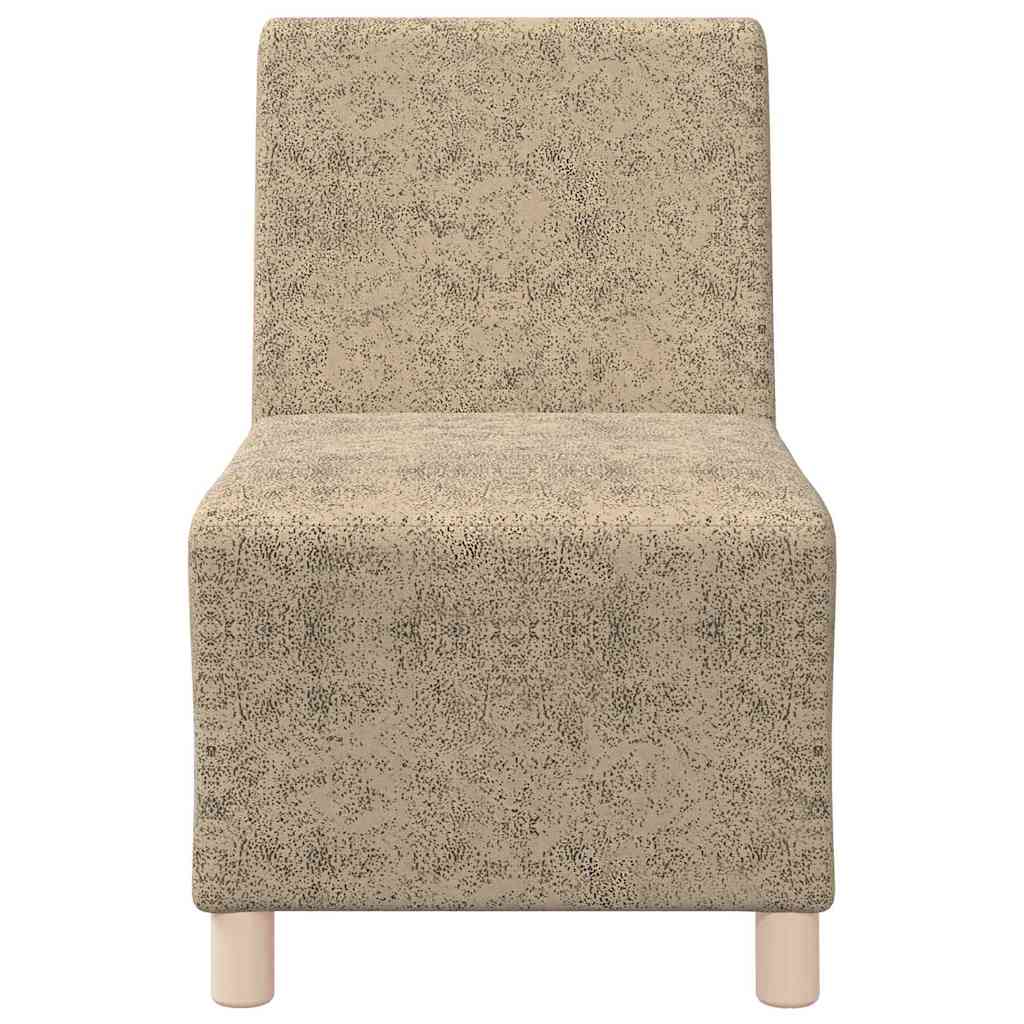 Modularna sofa bez naslona 2 pcs Svijetlo siva 55 x 74 x 82 cm