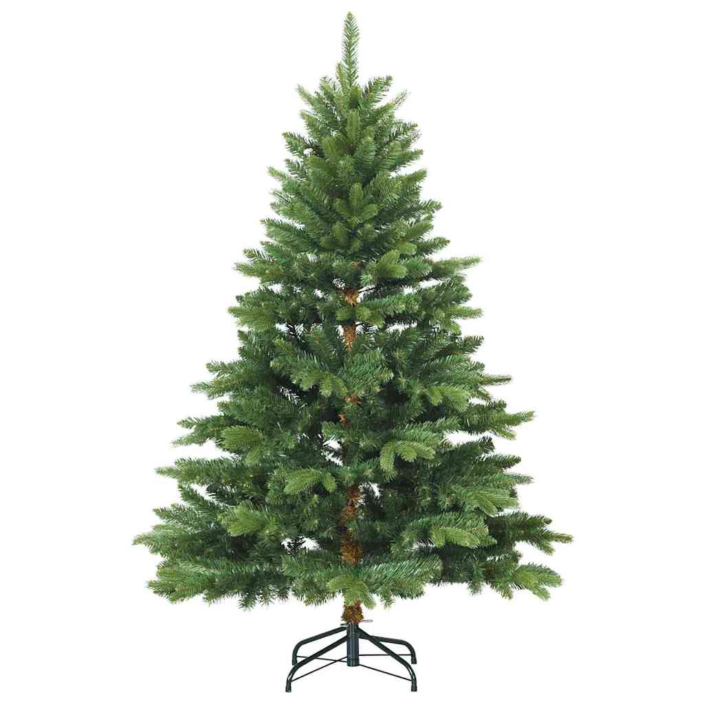 Umjetno božićno drvce s nogom Zelena 150 cm PVC, PE i čelik