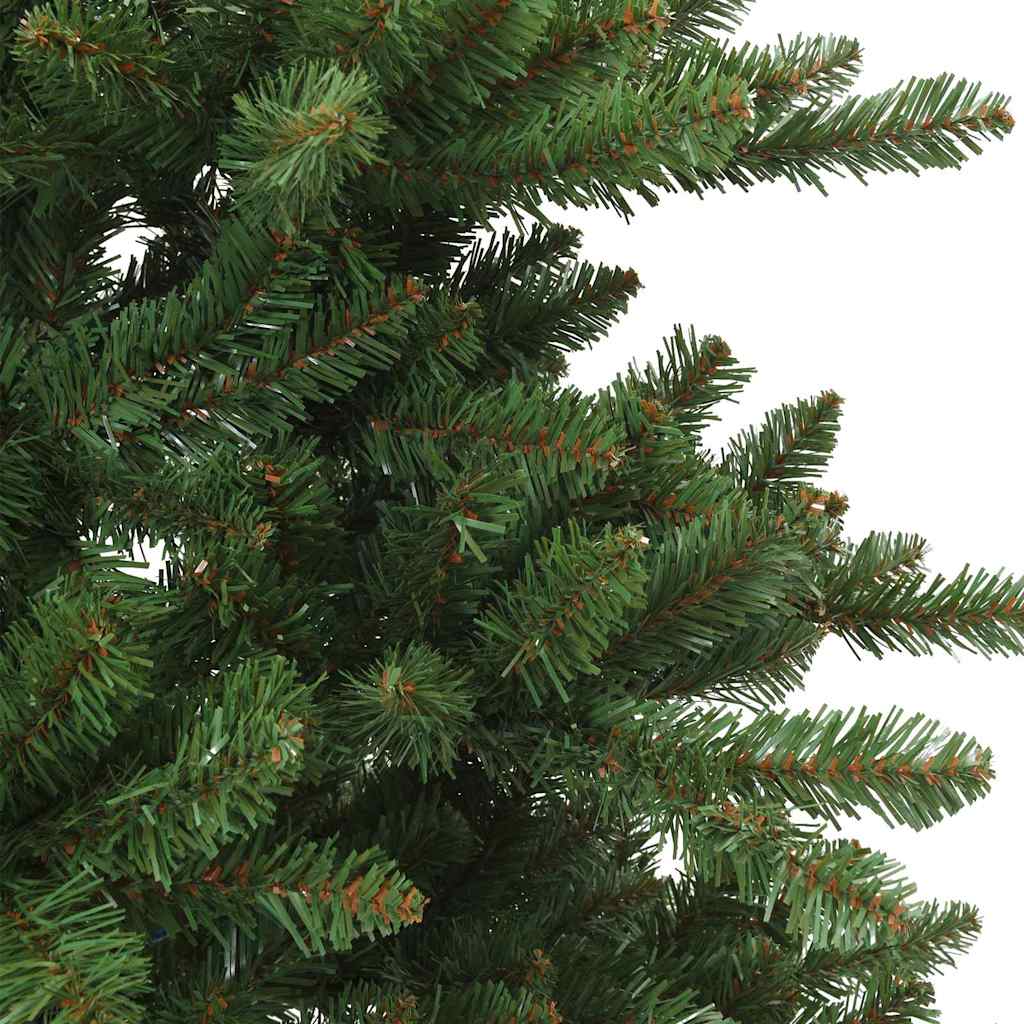 Umjetno božićno drvce s nogom Zelena 150 cm PVC, čelik