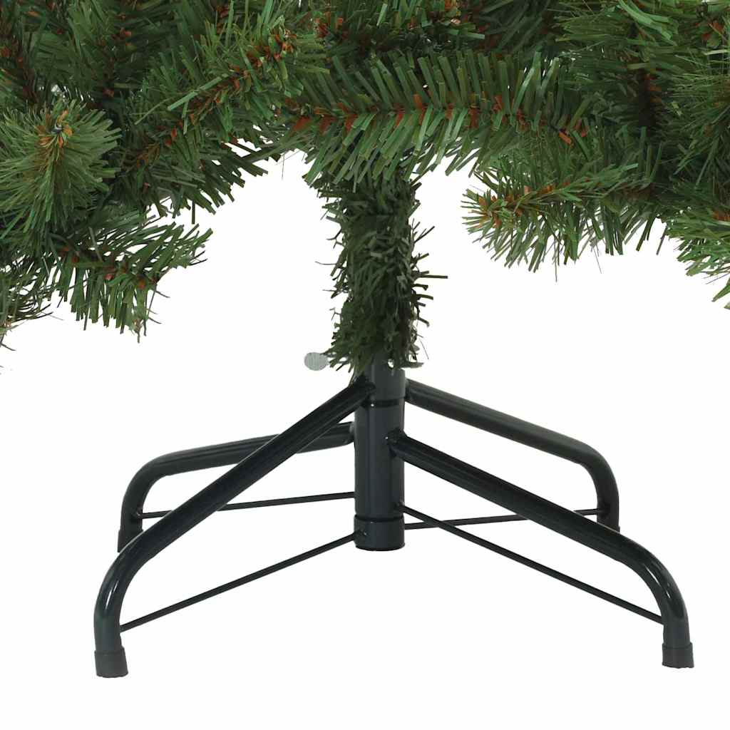 Umjetno božićno drvce s nogom Zelena 150 cm PVC, čelik