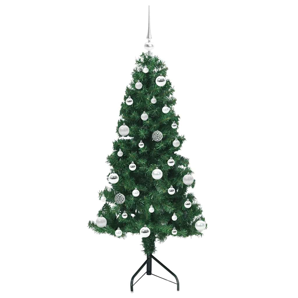 Korner Umjetno Božićno Drvo Zelena 150 cm PVC i metal