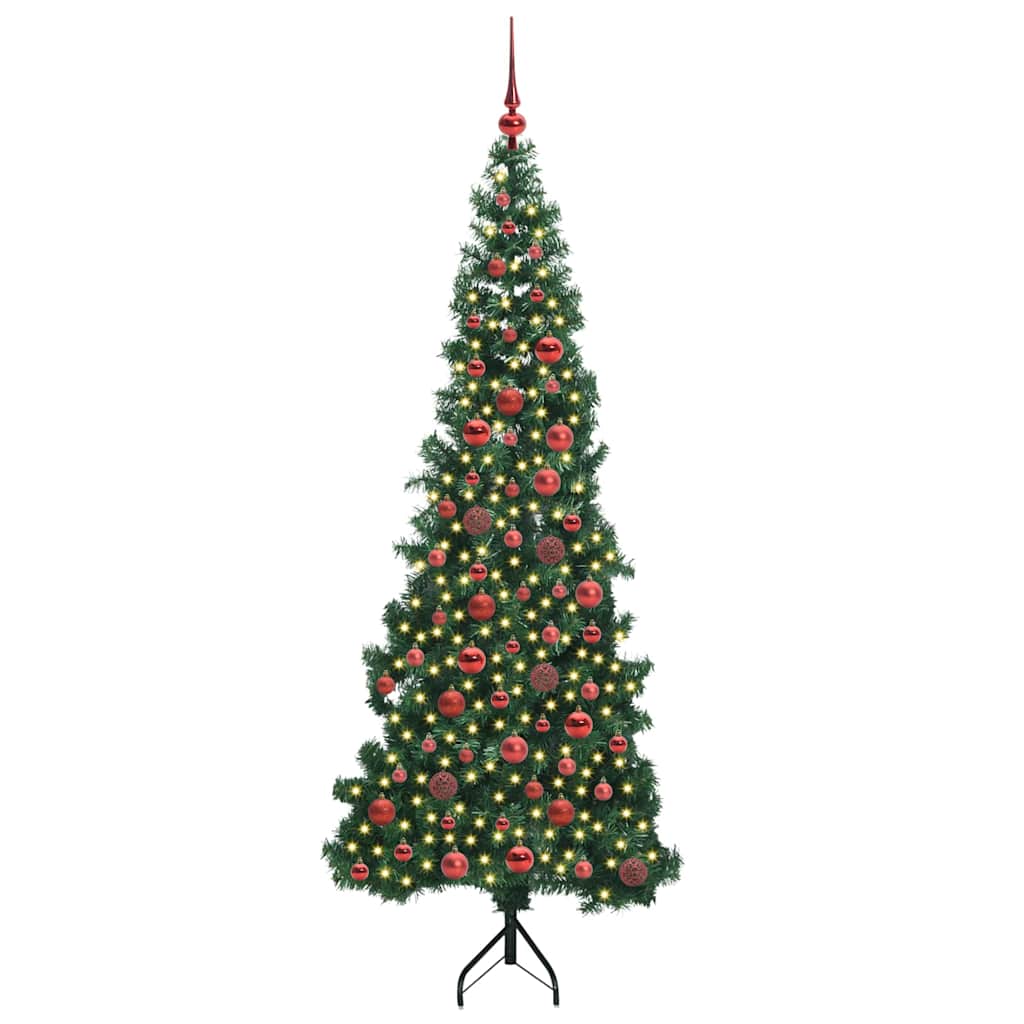 Korner Umjetno Božićno Drvo Zelena 180 cm PVC i metal