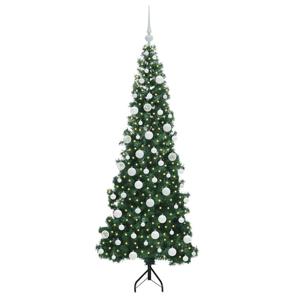 Korner Umjetno Božićno Drvo Zelena 180 cm PVC i metal