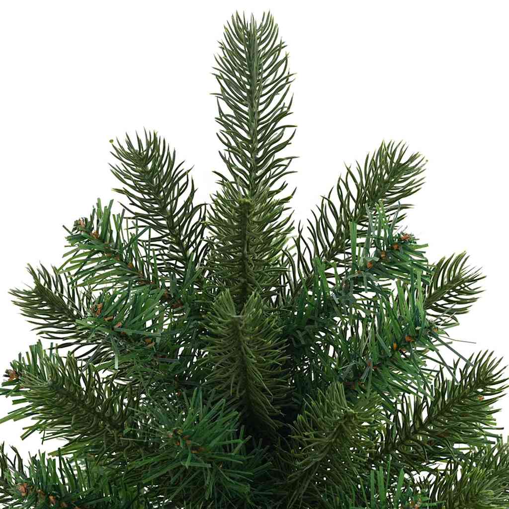 Umjetno božićno drvce s 150 LED svjetlima Zelena 95 cm PE i PVC