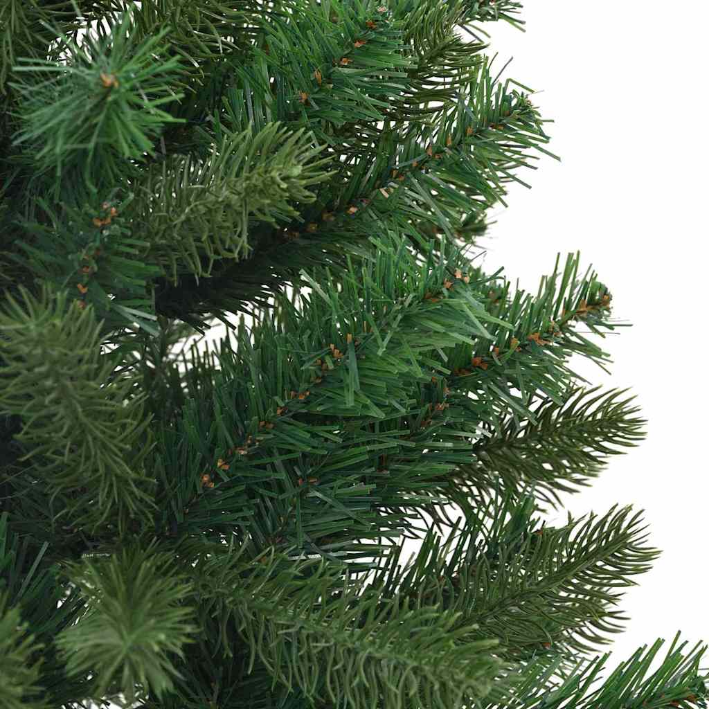 Umjetno božićno drvce s 150 LED svjetlima Zelena 95 cm PE i PVC
