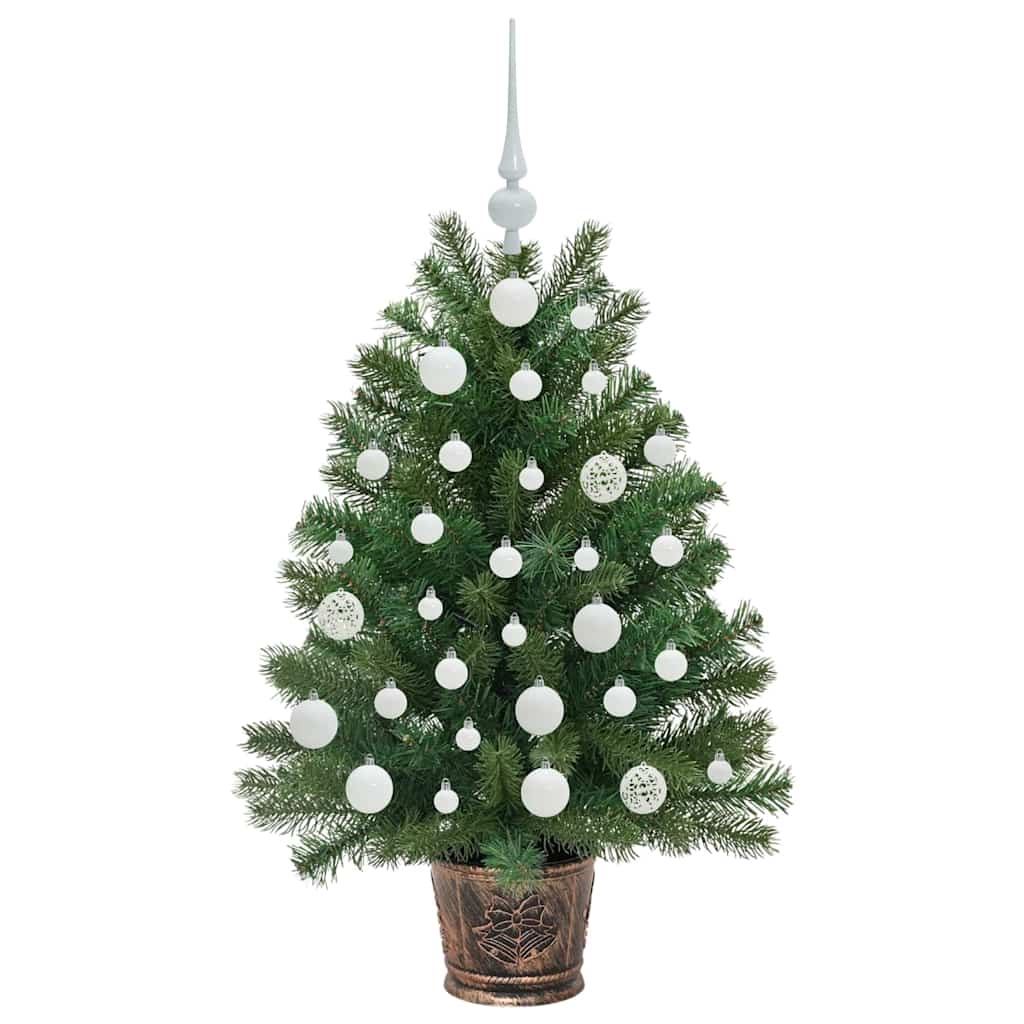 Umjetno božićno drvce s 150 LED svjetlima Zelena 95 cm PE i PVC