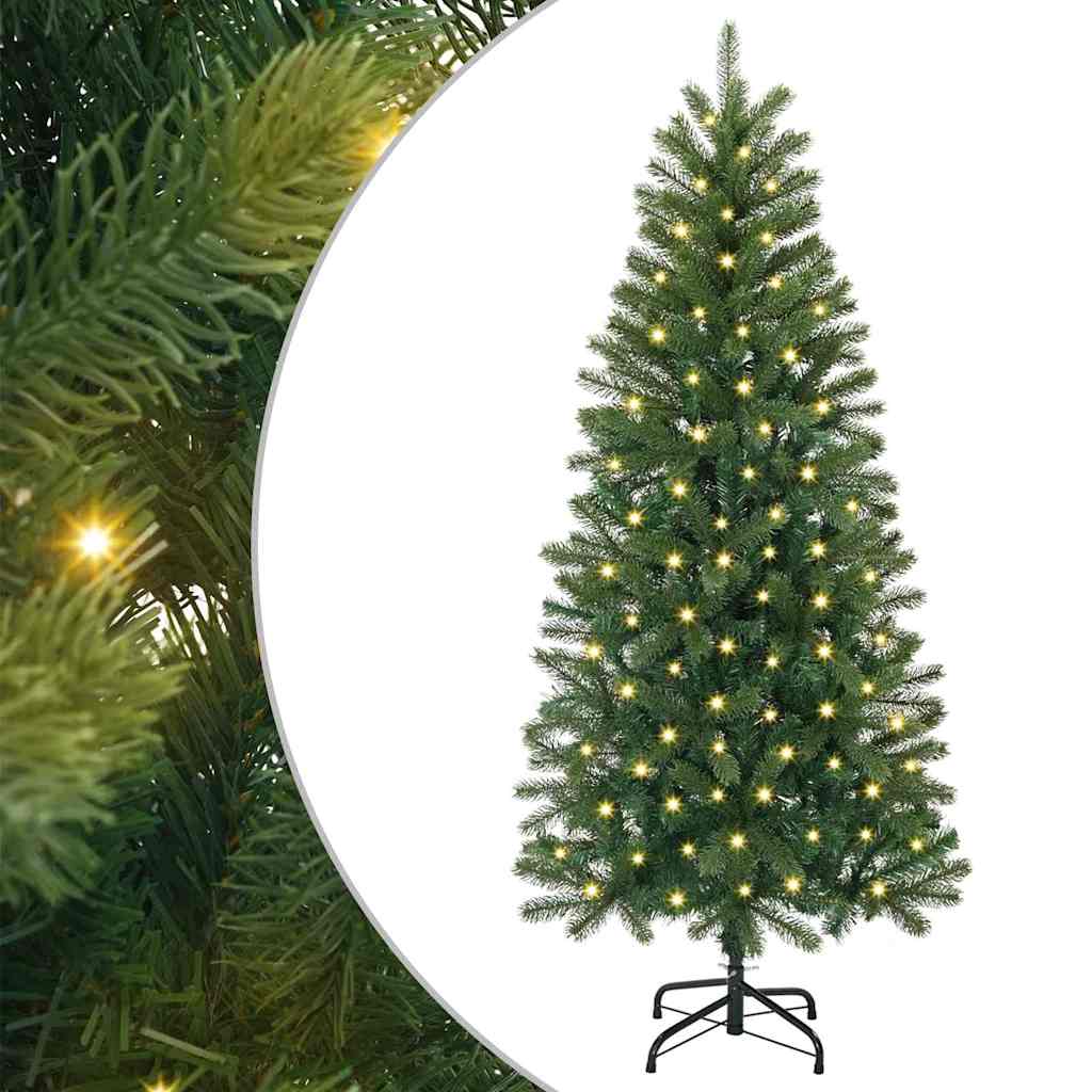 Umjetno božićno drvce s stalakom Zelena 120 cm PE i PVC