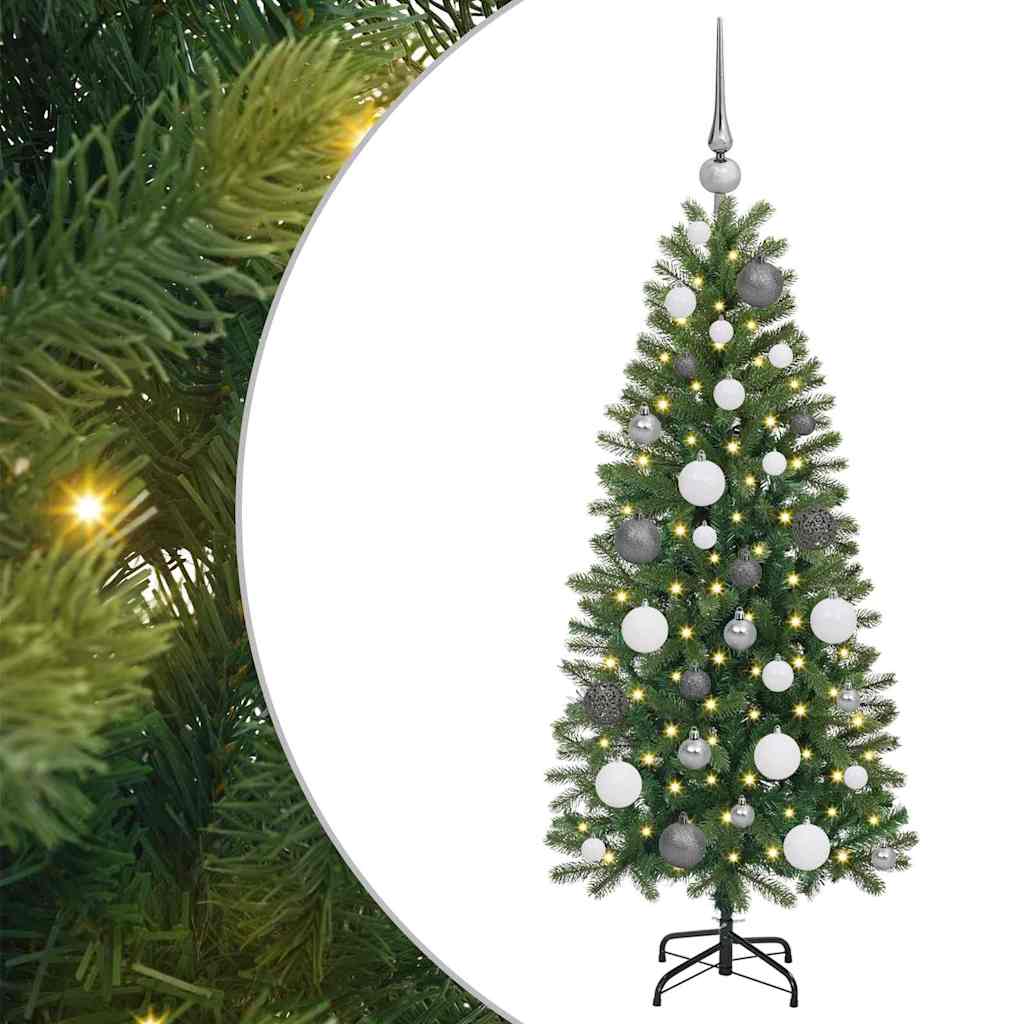 Umjetno božićno drvce s stalakom Zelena 120 cm PE i PVC