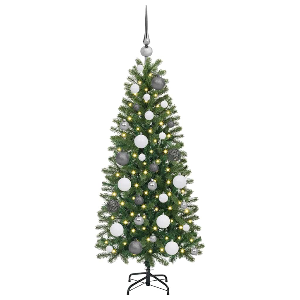 Umjetno božićno drvce s stalakom Zelena 120 cm PE i PVC
