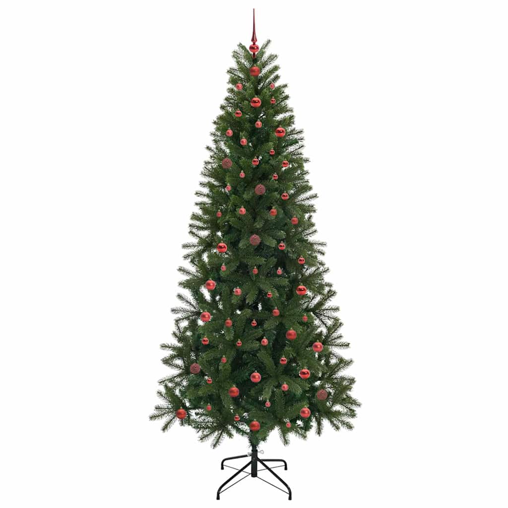 Umjetno božićno drvce s stalakom Zelena 240 cm PE i PVC