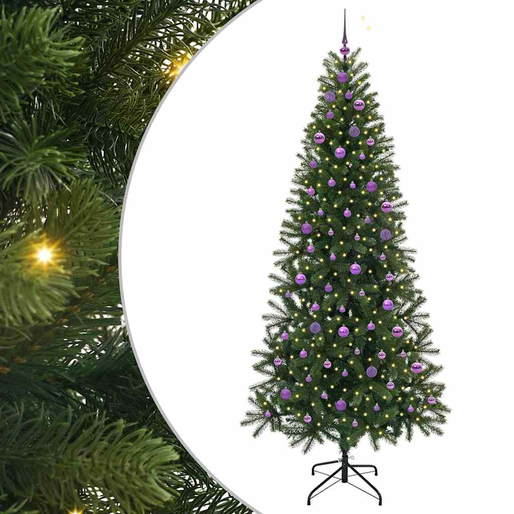 Umjetno božićno drvce Zelena 240 cm PE i PVC