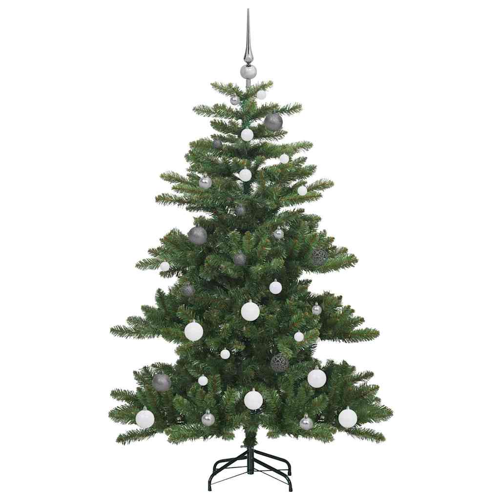 Umjetno božićno drvce s nogom Zelena 150 cm PVC i čelik