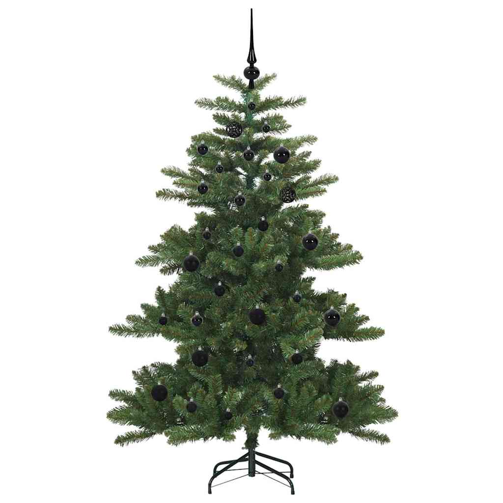 Umjetno božićno drvce s nogom Zelena 150 cm PVC i čelik