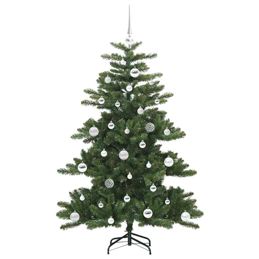 Umjetno božićno drvce s nogom Zelena 150 cm PVC i čelik